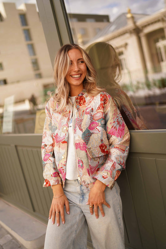 veste Java satiné