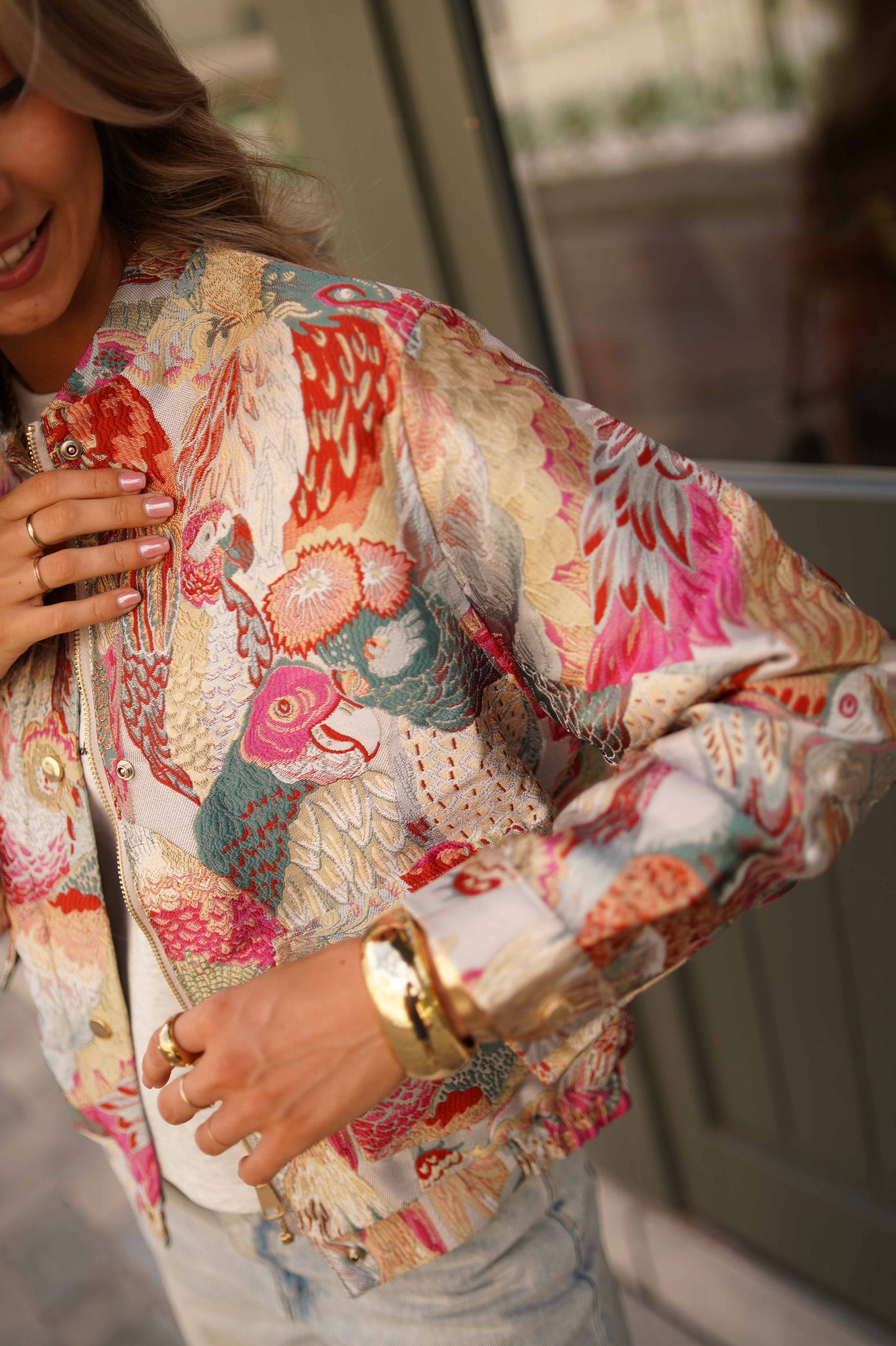 veste Java satiné