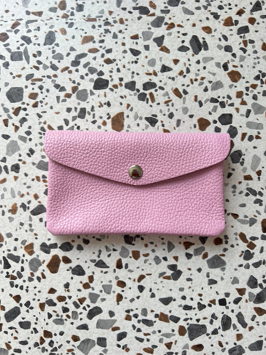 Portefeuille en cuir - Rose
