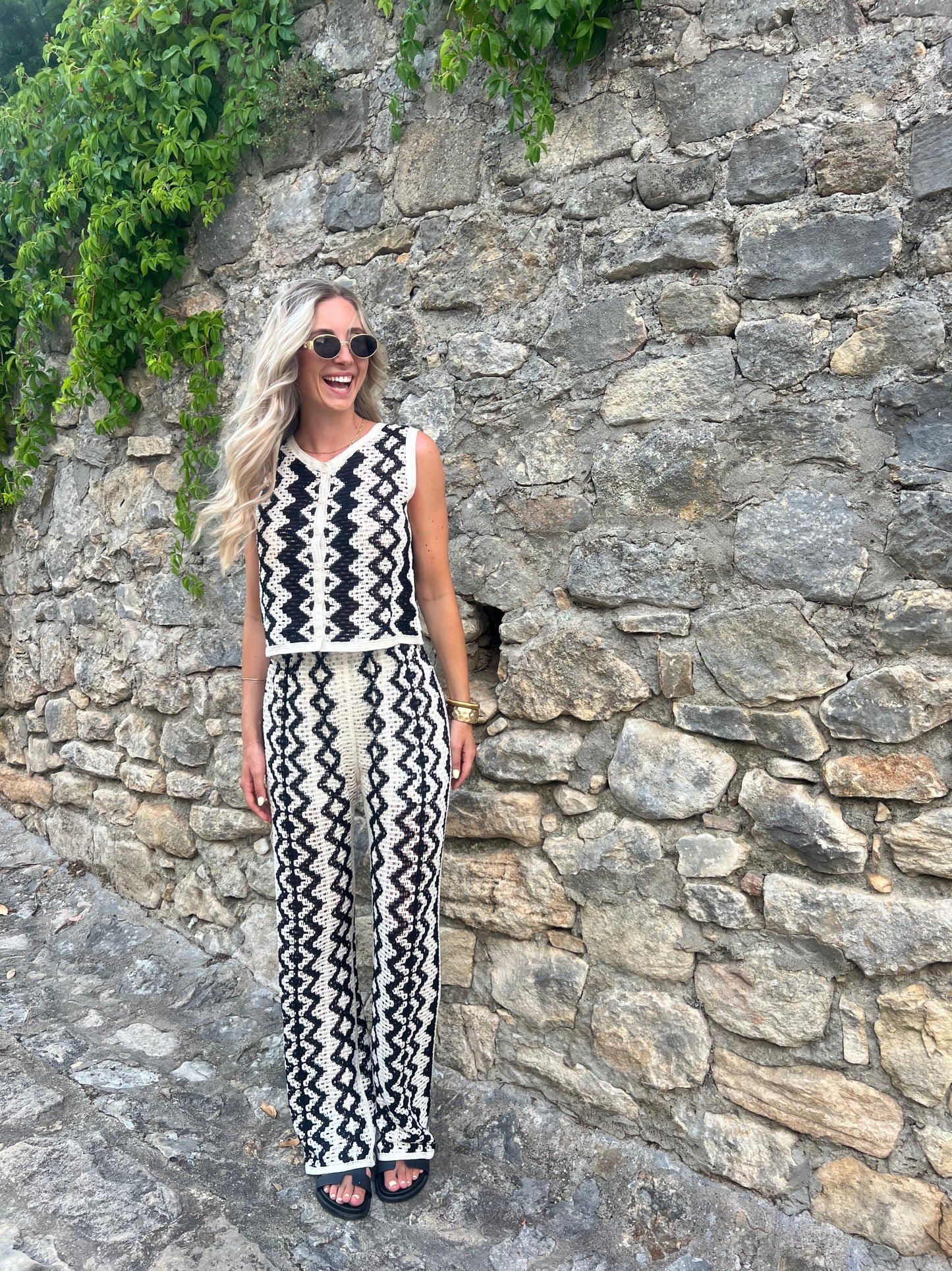 Ensemble en crochet Palmira