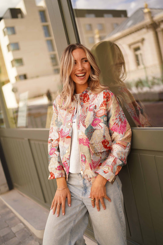 veste Java satiné