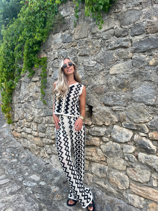 Ensemble en crochet Palmira